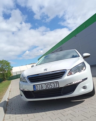 Peugeot 308 cena 39900 przebieg: 42252, rok produkcji 2017 z Jawor małe 232